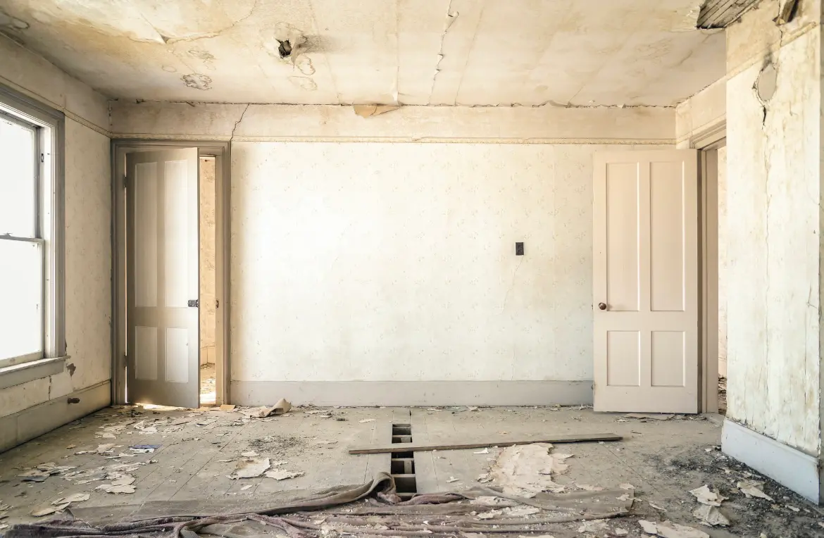 Waste disposal crew managing a cleanout project in Cherry Creek